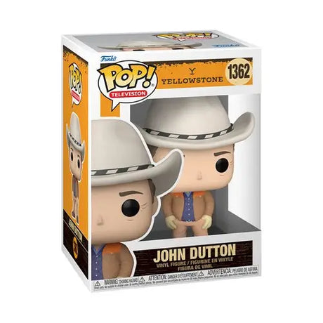 Yellowstone John Dutton Pop! vinyl figure from Funko Pop displayed.