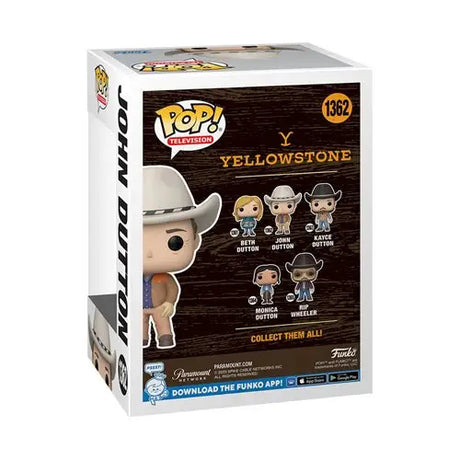 Yellowstone John Dutton Pop! vinyl figure by Funko.