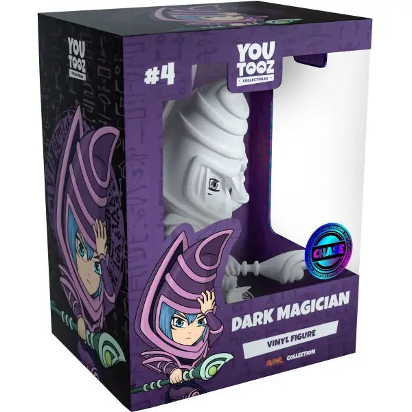 Boxed Dark Magician vinyl figure from Youtooz Yu-Gi-Oh! Collection, limited production run