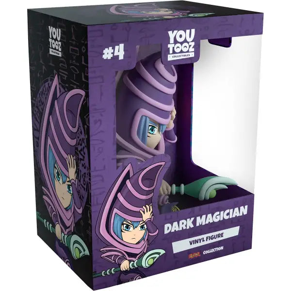 Dark Magician Vinyl Figure #4 in purple packaging from the exclusive production run