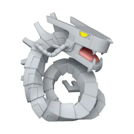 Stylized Cyber Dragon Funko Pop Vinyl Figure #1736 with yellow eye and coiled design