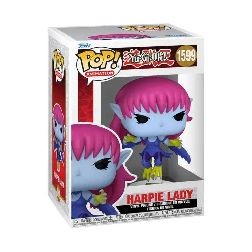 Harpie Lady Funko Pop! Vinyl Figure #1599 displayed in retail packaging