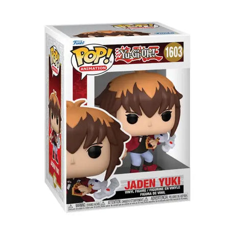 Jaden Yuki Funko Pop vinyl figure in retail packaging from Yu-Gi-Oh!