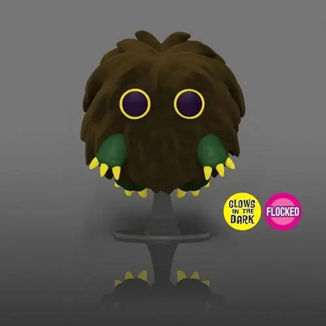 AAA Anime Exclusive Kuriboh Flocked Pop Figure featuring a small animal with big eyes and a big nose