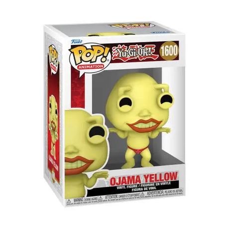 Ojama Yellow Funko Pop vinyl figure in original packaging from Yu-Gi-Oh!