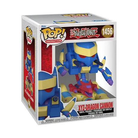 Pokemon x-ray pop vinyl figure displayed in Yu-Gi-Oh! product/XYZ Dragon Cannon.