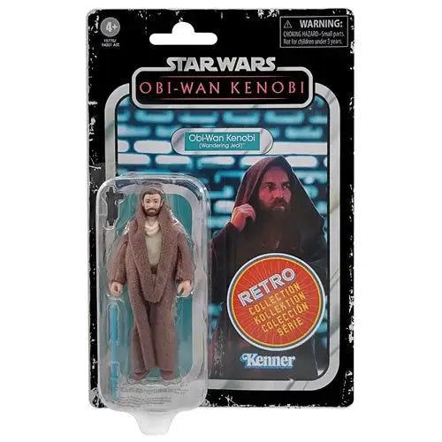 Retro Obi-Wan Kenobi action figure toy man in suit - Star Wars